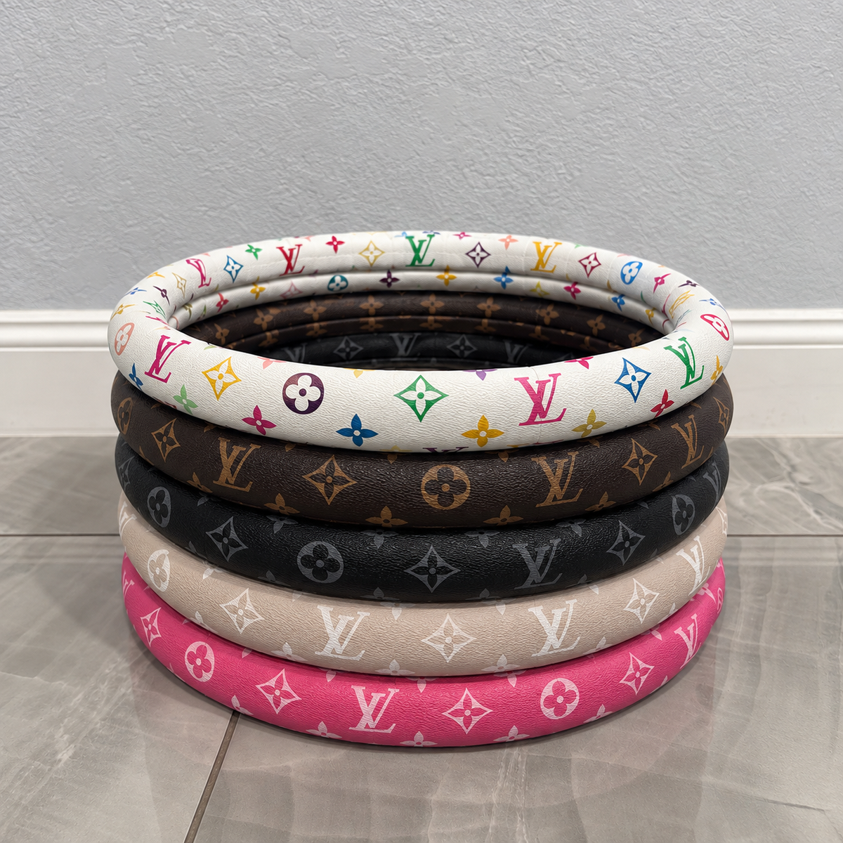 LV Steering Wheel Covers